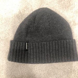 Gray Patagonia Beanie